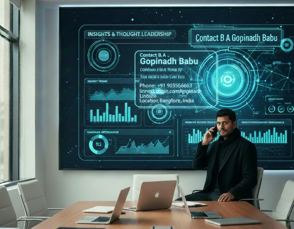 Contact B A Gopinadh Babu