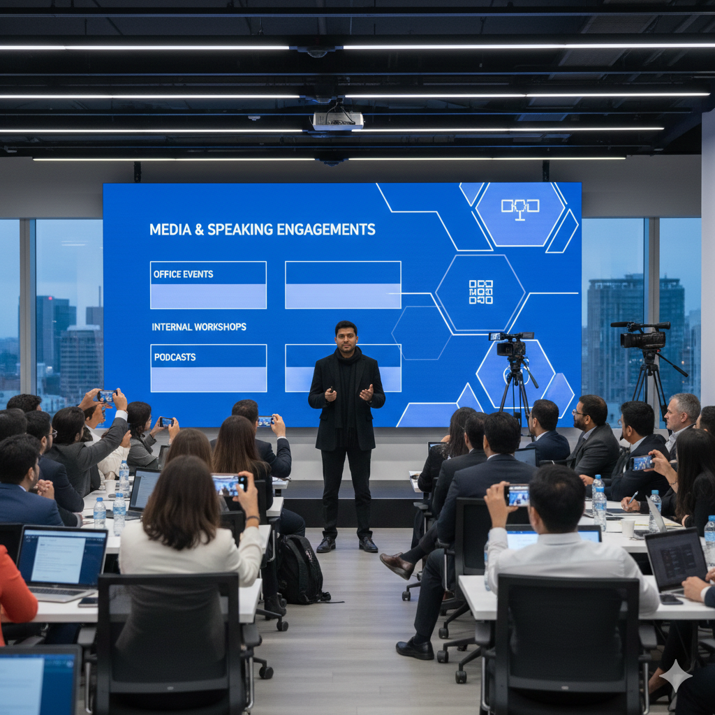 Media and speaking events